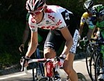 Die Gebr�der Schleck w�hrend des Grand-prix Miguel Indurain 2008